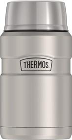img 4 attached to 🍱 THERMOS Stainless King 24oz Food Jar – Vacuum-Insulated, Matte Steel