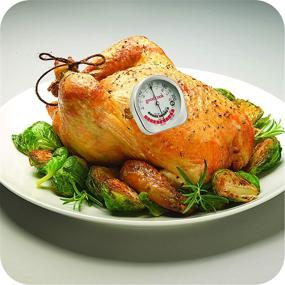 img 1 attached to NSF Approved Goodcook Good Cook Classic Meat Thermometer 1 - Bright Steel: Accurate & Reliable