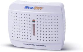 img 1 attached to 🌬️ Efficient Eva-dry E-333 Mini Dehumidifier, Pack of 1, in Classic White Sand - Get Rid of Excess Moisture!