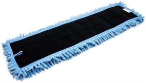 img 2 attached to 🧹 Ultimate Cleaning Power with Real Clean 24 Inch Chenille Microfiber Wet Mop Pad - Pack of 2