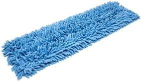 img 3 attached to 🧹 Ultimate Cleaning Power with Real Clean 24 Inch Chenille Microfiber Wet Mop Pad - Pack of 2