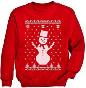 img 4 attached to ❄️ Boys' Snowman T-Shirt with Snowflake Sweater Design