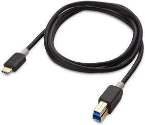 img 3 attached to 🔌 Cable Matters USB C to USB 3.0 Type B Cable (USB Type B 3.0 to USB C, 3.0 USB B to USB C) - 3.3 Feet (Black)