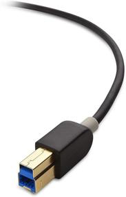img 1 attached to 🔌 Cable Matters USB C to USB 3.0 Type B Cable (USB Type B 3.0 to USB C, 3.0 USB B to USB C) - 3.3 Feet (Black)