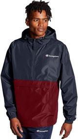 img 2 attached to Champion Colorblocked Packable Jacket Scarlet