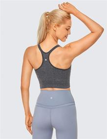 img 3 attached to CRZ YOGA Longline Wireless Racerback