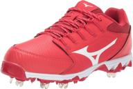 👟 mizuno softball footwear low womens metal softball cleat: superior performance and durability for the modern female athlete logo