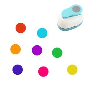 img 4 attached to 🔳 DIY Paper Punch Circle Heart Hole Puncher for Scrapbooking Supplies Arts - Ideal for Kids, Teachers, and Office (Circle, 5/8 inch)