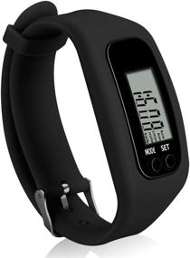 img 4 attached to 🏃 Easy-to-Use Bomxy Fitness Tracker Watch - Step Tracker with Calorie Burning and Steps Counting for Walking and Running