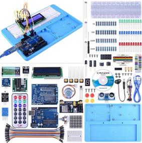 img 4 attached to 🔧 UNIROI Ultimate Starter Kit: Arduino IDE 328P Control Board, Extensive 260-Page Tutorial Book, 217 Items, 51 Projects, Breadboard | Arduino IDE Starter Kit with Enhanced SEO