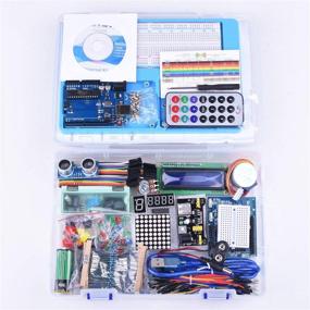 img 3 attached to 🔧 UNIROI Ultimate Starter Kit: Arduino IDE 328P Control Board, Extensive 260-Page Tutorial Book, 217 Items, 51 Projects, Breadboard | Arduino IDE Starter Kit with Enhanced SEO