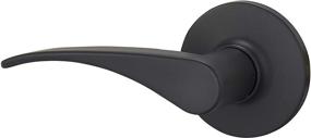 img 3 attached to 🚪 Matte Black Left-handed Victor Dummy Door Lever by Amazon Basics