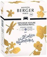 🌬️ ultimate car odor diffuser refill set: long-lasting ceramic system infused with lampe berger fragrance - made in france (lolita lempicka) логотип