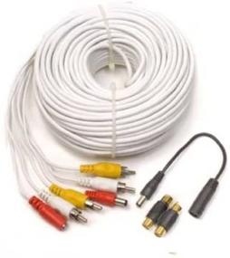 img 2 attached to Enhance Surveillance Efficiency with Q-See QS120F: 120ft Audio, Video & Power Extension RCA Cable