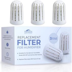 img 4 attached to 🔍 Aennon 3 Replacement Filters: Enhance Performance of Cool Mist Ultrasonic Humidifiers - Compatible with Multiple Top Brands (3-Pack Humidifier Filter)