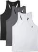 runhit workout muscle sleeveless athletic men's clothing in shirts logo