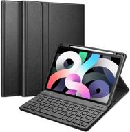 fintie keyboard case ipad built tablet accessories logo