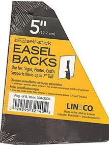 img 2 attached to Lineco Stick Easel Backs Black Painting, Drawing & Art Supplies