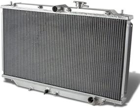 img 1 attached to DNA Motoring RA HP92 3 Aluminum Radiator