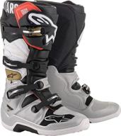 alpinestars unisex adult boots silver one_size motorcycle & powersports logo