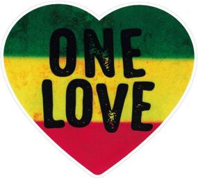 img 1 attached to Reggae Rastafari Marley Jamaican Sticker