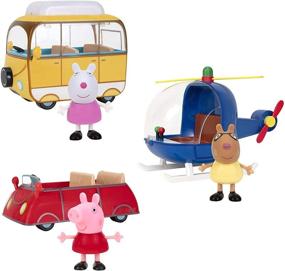 img 4 attached to 🐷 Peppa Pig Vehicle Pack for Toddlers: Little Ones' Playtime Fun