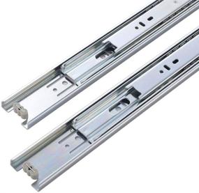 img 2 attached to 📦 VALISY 2 Pairs of 10-Inch Full Extension Side Mount Ball Bearing Sliding Drawer Slides, Offered in Lengths of 10&#34;, 12&#34;, 14&#34;, 16&#34;, 18&#34;, and 20&#34;