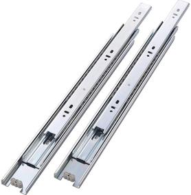 img 4 attached to 📦 VALISY 2 Pairs of 10-Inch Full Extension Side Mount Ball Bearing Sliding Drawer Slides, Offered in Lengths of 10&#34;, 12&#34;, 14&#34;, 16&#34;, 18&#34;, and 20&#34;