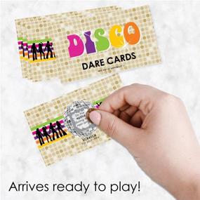 img 3 attached to Игра на вечеринке с дискотечной лихорадкой 70-х годов "Scratch Off Dare Cards" - 22 штуки от Big Dot of Happiness