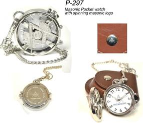 img 1 attached to SplendidGifts Masonic Pocket Watch 297