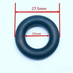 img 1 attached to 🧵 HONEYSEW 4pcs Bobbin Winder Rubber Tire Ring - Compatible with Singer 15-91, 66-16, 99K, 128-3