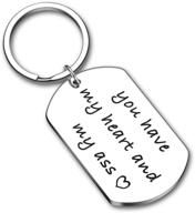 💑 cherished valentines keychain for your boyfriend or girlfriend - perfect anniversary gift logo