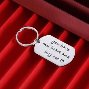 img 3 attached to 💑 Cherished Valentines Keychain for Your Boyfriend or Girlfriend - Perfect Anniversary Gift