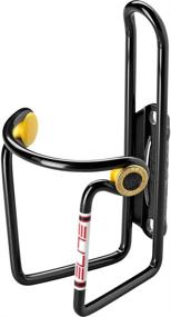 img 1 attached to Elite Ciussi Alloy Bottle Cage, Black: The Ultimate Cycling Accessory for Secure and Stylish Hydration