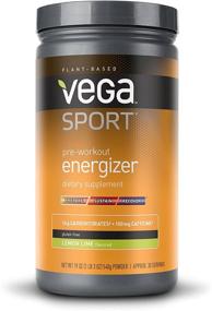 img 2 attached to 💪 Vega Sport Pre-Workout Energizer Lemon Lime - Vegan, Gluten Free, All Natural, Non GMO (19oz, 30 Servings)