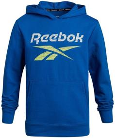 img 1 attached to Reebok Boys Tracksuit Set - Sweatshirt & Sweatpants for Boys' Clothing, Ideal for Active Lifestyle