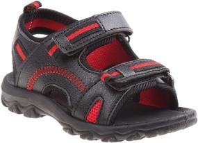 img 4 attached to Josmo Sandal Orange Medium Toddler Boys' Shoes for Sandals