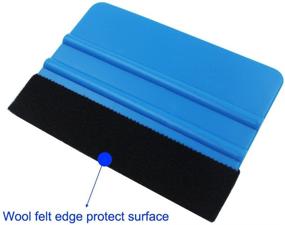 img 3 attached to EEFUN Squeegee Wrapping Professional Squeegee