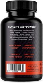 img 2 attached to 🏃 Enhance Your Running Performance with Runner's Beet Powder - Natural, Long-Lasting Organic Beetroot Powder Tablets for Energy, Endurance, and VO2 Max Improvement - Run Faster and Longer - 120 Tablets