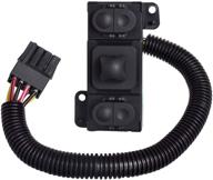 🪑 ferding power seat switch tilt control left driver seat replacement for ford/lincoln- 1993-2014: e-150/e-250/e-350, 2004-2009 f-150, 1999-2010 f-250 supper duty, 2001-2004 (f-650/f-750) f65z-14a701-aa logo