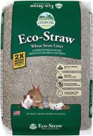 ❤️ 20 pound bag of eco-straw litter by oxbow animal health logo