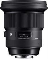 📷 sigma 259965 105mm f/1.4-16 standard fixed prime lens - black, sony e mount logo