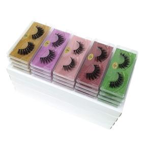 img 4 attached to Eyelashes Wholesale Lashes Natural Makeup