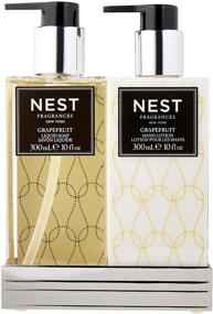 img 3 attached to 🍊 Набор подарочный жидкого мыла и лосьона для рук NEST Fragrances Грейпфрут - повысьте свою онлайн-видимость!