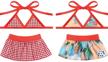 pieces swimsuit swimming clothes costume logo