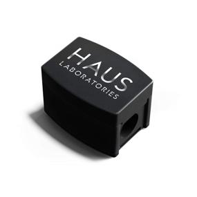 img 3 attached to 🖊️ Haus Laboratories: Black Pencil Sharpener for Eyeliners and Lip Liners – Includes Blade Cleaner, Vegan &amp; Cruelty-Free – 1-Piece