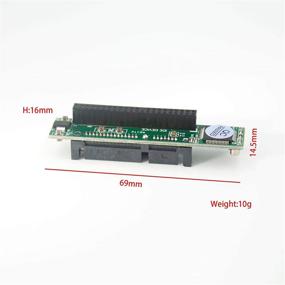 img 3 attached to 2.5 Inch IDE to SATA Adapter - Convert Laptop IDE Hard Drive to SATA Port - Female 44 pin IDE HDD Laptop Hard Drive to Male 7+15 pin SATA Adapter