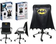 exclusive convention batman chair cape for justice league movie logo