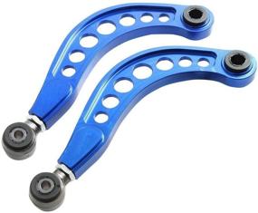 img 3 attached to BLACKHORSE-RACING 2PCS Rear Camber Kit Blue for 2006-2015 Honda Civic LX EX DX SI - Adjustable & Compatible