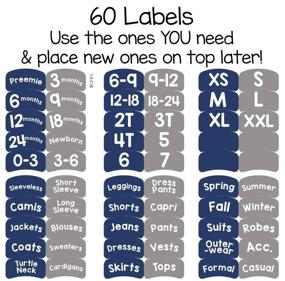 img 2 attached to Nursery Clothing Closet Dividers Arrows